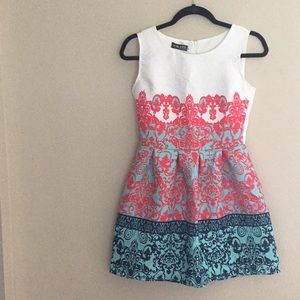 Fashion Classic Multi Colored Dress Size S NWT